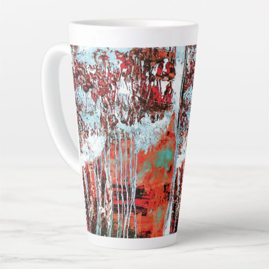 Latte Mug – Corrosion Pulse Latte Mok (Linkerhoek)
