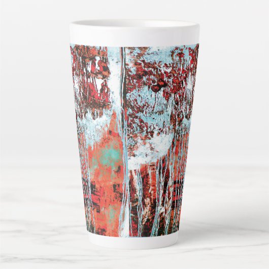 Latte Mug – Corrosion Pulse Latte Mok (Voorkant)
