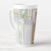 Latte Mug Curtain in the Wind Latte Mok (Linkerhoek)