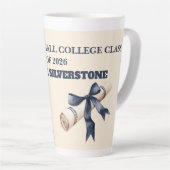 Latte Mug-Editable Grad Party Gift Latte Mok (Rechterhoek)