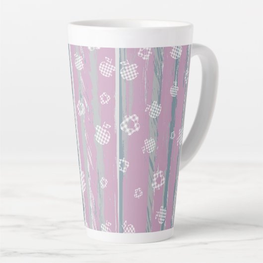 Latte Mug – Gingham Orchard Latte Mok (Rechterhoek)