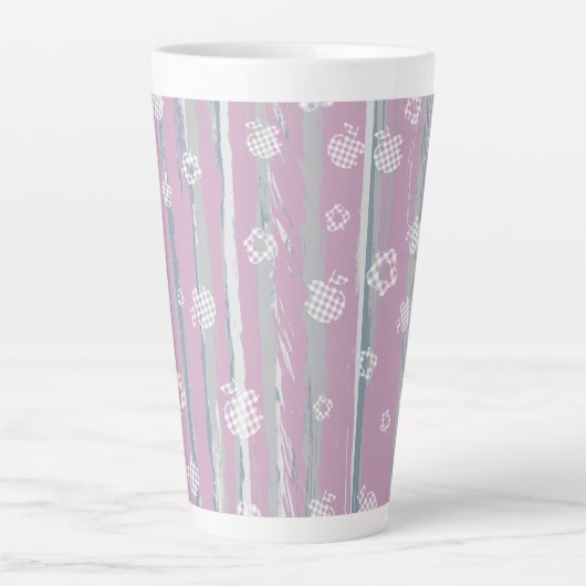Latte Mug – Gingham Orchard Latte Mok (Voorkant)