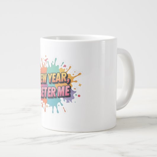 Latte Mug Grote Koffiekop (Voorkant rechts)