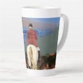 Latte mug Horse and hounds Latte Mok (Rechterhoek)