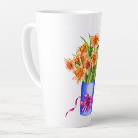 Latte Mug,Large Latte Mug, Latte Mok (Linkerhoek)