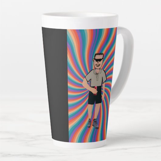 Latte mug latte mok (Rechterhoek)