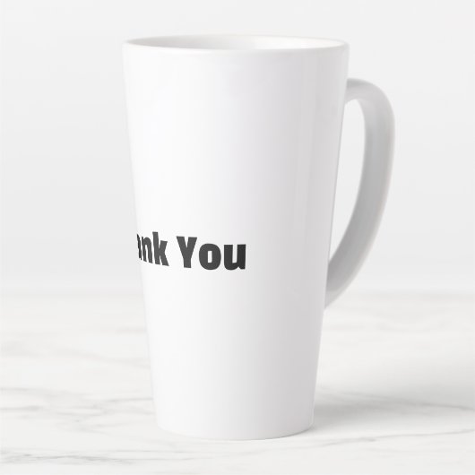 Latte Mug Latte Mok (Rechterhoek)