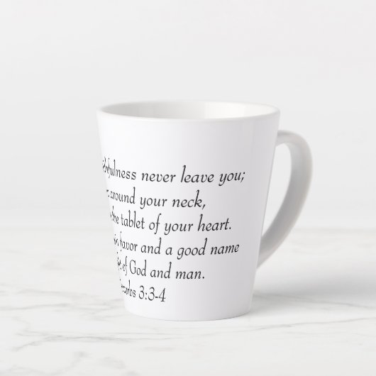 Latte Mug Latte Mok (Rechterhoek)