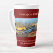 Latte Mug: Once Upon A Time iin America, burgundy Mok (Linkerhoek)