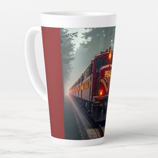Latte Mug (Peace Train) Mok (Linkerhoek)