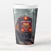 Latte Mug (Peace Train) Mok (Voorkant)