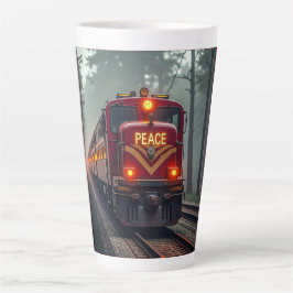 Latte Mug (Peace Train) Mok