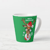 Latte Mug Reindeer Christmas Mok (Rechterhoek)