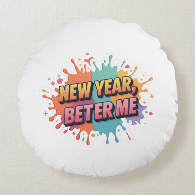 Latte Mug Rond Kussen (Voorkant)