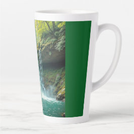 Latte Mug (Waterfall) Mok