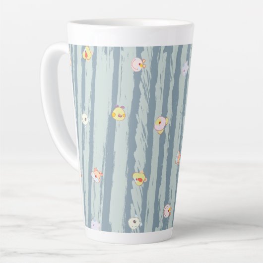Latte Mug – Whimsy Faces Mok (Linkerhoek)