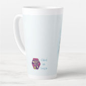 Latte Mug with Hedgehog Playing Clarinet Mok (Linkerhoek)