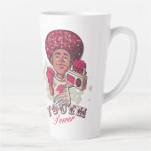 Latte Mug – YOUTH Power Afro & Boombox Urban Mok (Rechts)