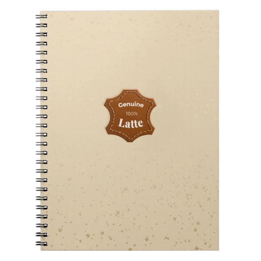Latte Notitieboek (Voorkant)