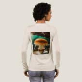 Latte Pauze Onder de Zee Tri-Blend Shirt (Achterkant)