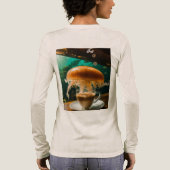 Latte Pauze Onder de Zee Tri-Blend Shirt (Achterkant)