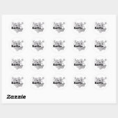 Latte Ronde Sticker (Vel)