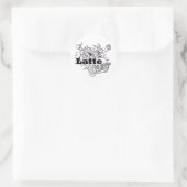 Latte Ronde Sticker (Tas)