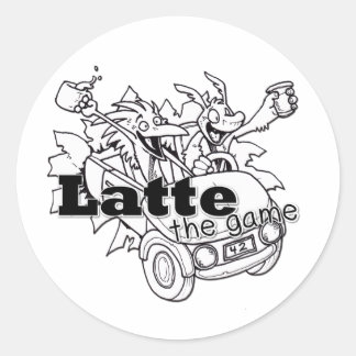 Latte Ronde Sticker
