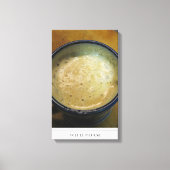 Latte schuimkunst op Canvas (Voorkant)