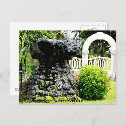 Latte Stone - Guam Briefkaart (Voorkant / Achterkant)