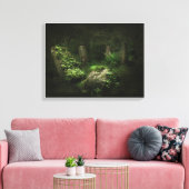 Latte Stones omver van Tasa Jinapsan Way Canvas Afdruk (Insitu (Woonkamer))