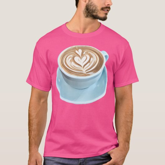 Latte T-shirt (Voorkant)