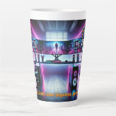 Latte Tasse Mok (Voorkant)