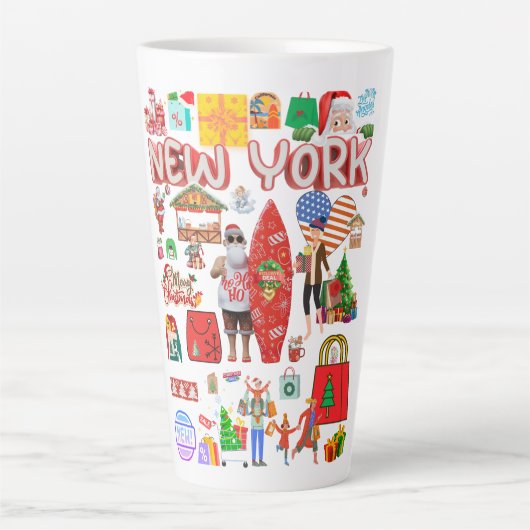 Latte Tasse Mok (Voorkant)