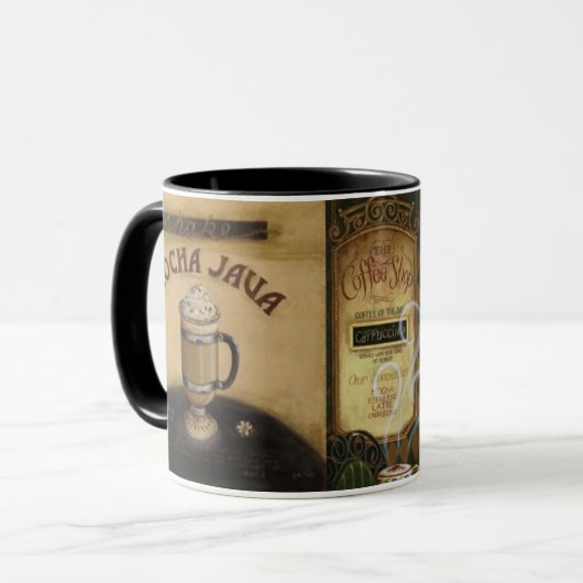  Latte Trio Masculine Mok (Voorkant links)