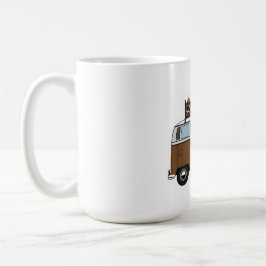 Latte Van Coffee T-shirt – Schattige grafisch T-sh Koffiemok