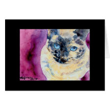 Latte - Waterverf over Yupo