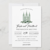 Latter Day Saints Temple Priesthood Preview Kaart (Voorkant)