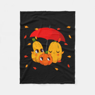 Lattes Pompoen Spice Herfst Herfst Halloween Vrouw Fleece Deken