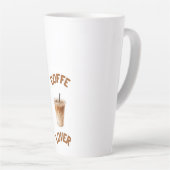lattetkop latte mok (Rechterhoek)