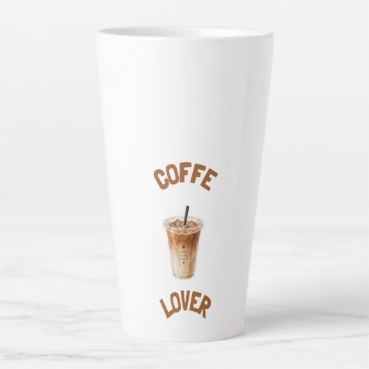 lattetkop latte mok (Voorkant)