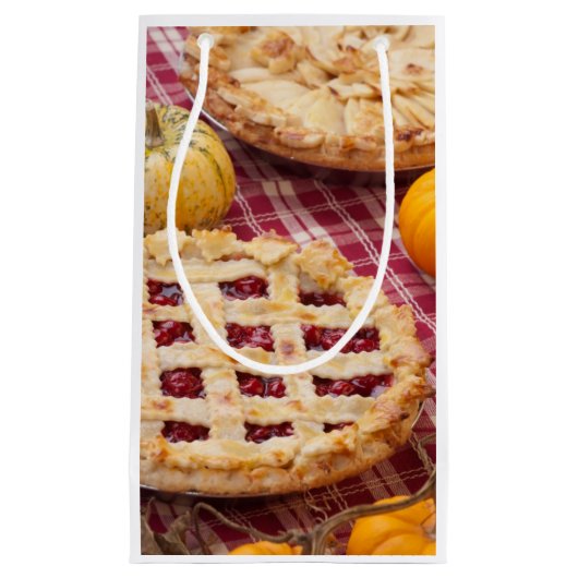 Lattice Cherry Pie en Apple Pie Klein Cadeauzakje (Voorkant)