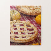 Lattice Cherry Pie en Apple Pie Legpuzzel (Verticaal)