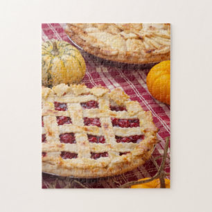 Lattice Cherry Pie en Apple Pie Legpuzzel