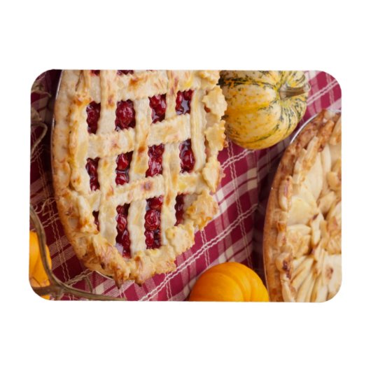 Lattice Cherry Pie en Apple Pie Magneet (Horizontaal)