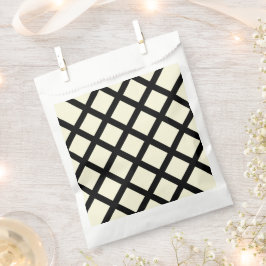 Lattice Favoriete Tassen (Crème & Zwart) Bedankzakje