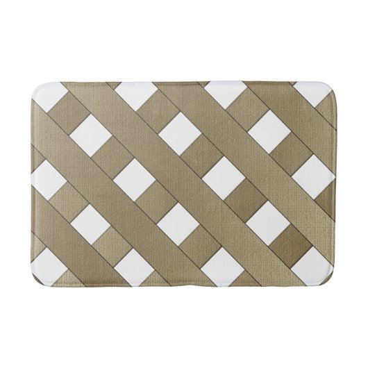 Lattice Fence by Shirley Taylor Badmat (Voorkant)