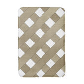 Lattice Fence by Shirley Taylor Badmat (Voorkant Verticaal)