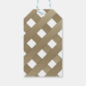 Lattice Fence by Shirley Taylor Cadeaulabel (Achterkant)