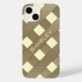 Lattice Fence by Shirley Taylor Case-Mate iPhone Case (Achterkant)
